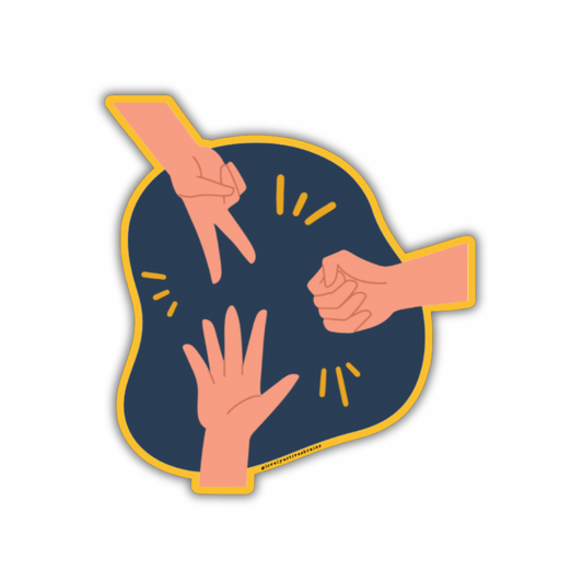 We play: Rock, Paper or Scissors | Sticker