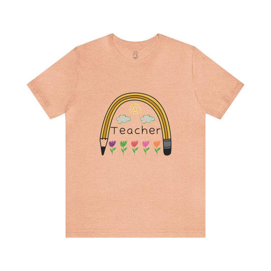 Teacher be a Rainbow! 🌈 | Camisa Unisex