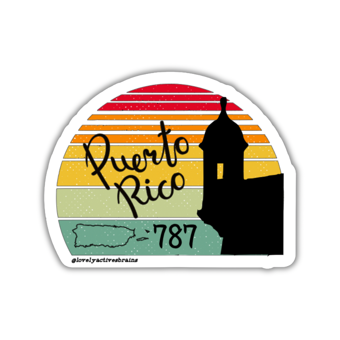 787 PR | Sticker