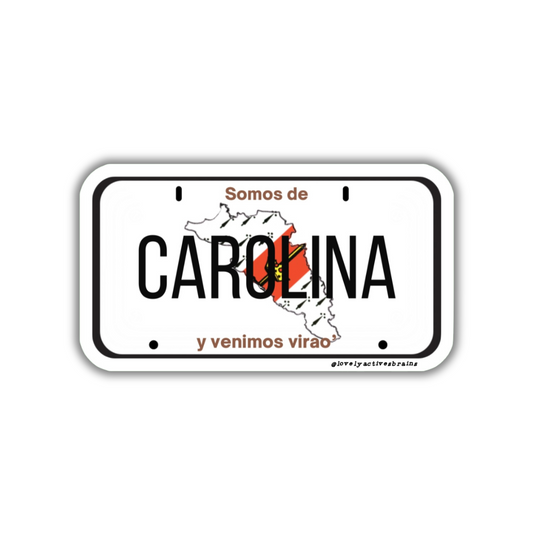 ¡Somos de Carolina! | Sticker