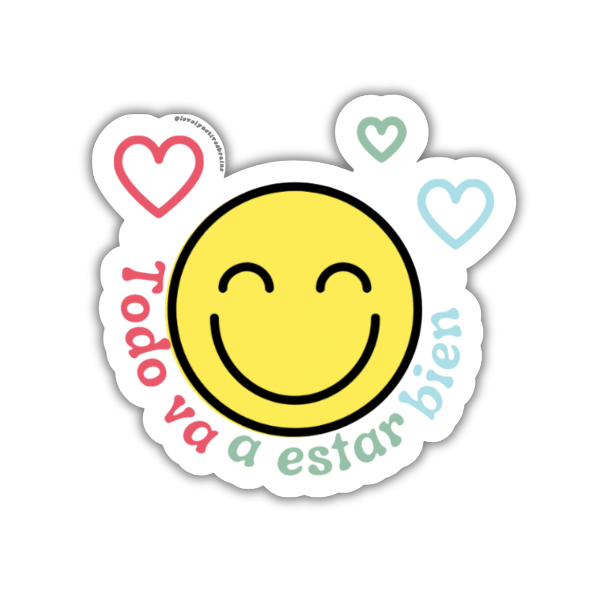 Todo va a estar bien | Sticker