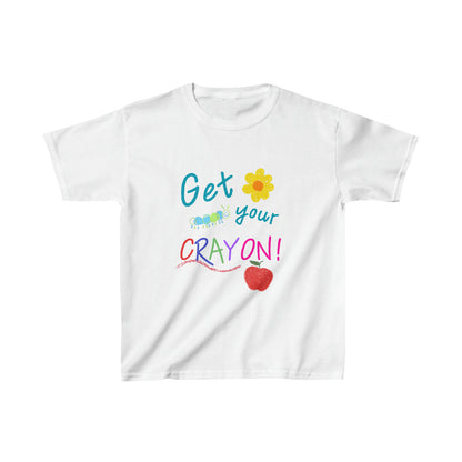 Get Your Crayon! 🖍️ | Camisa de Niños