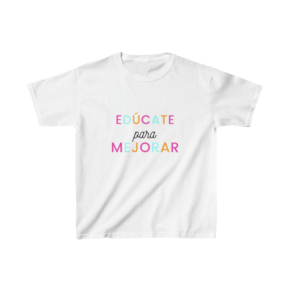 Educate yourself to Improve | Boys Shirt