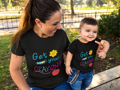 Get Your Crayon! | Camisa de Infantes