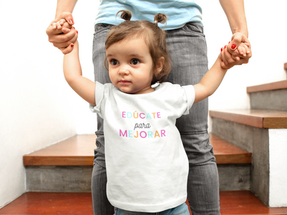 Educate yourself to Improve | Infants Shirt