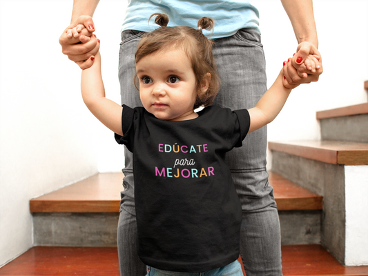 Educate yourself to Improve | Infants Shirt