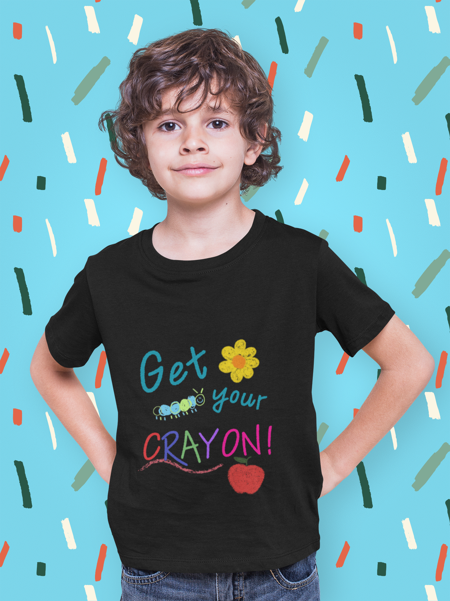 Get Your Crayon! 🖍️ | Boys Shirt