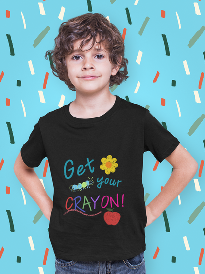 Get Your Crayon! 🖍️ | Camisa de Niños