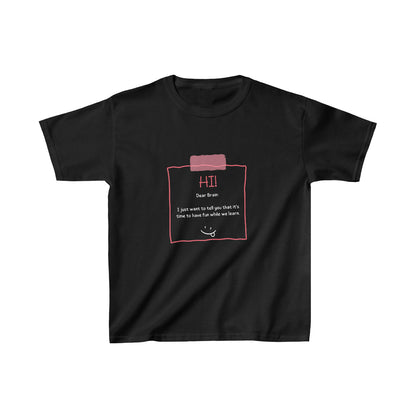 Dear Brain Note | Boys Shirt