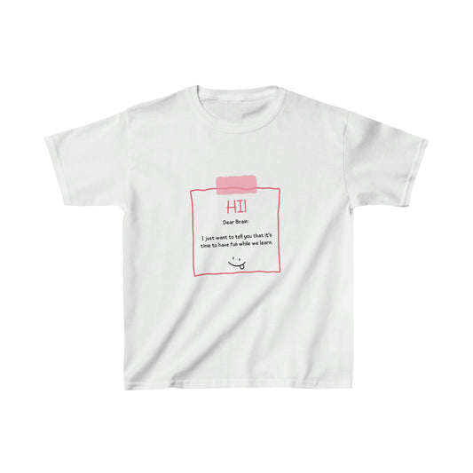 Dear Brain Note | Boys Shirt